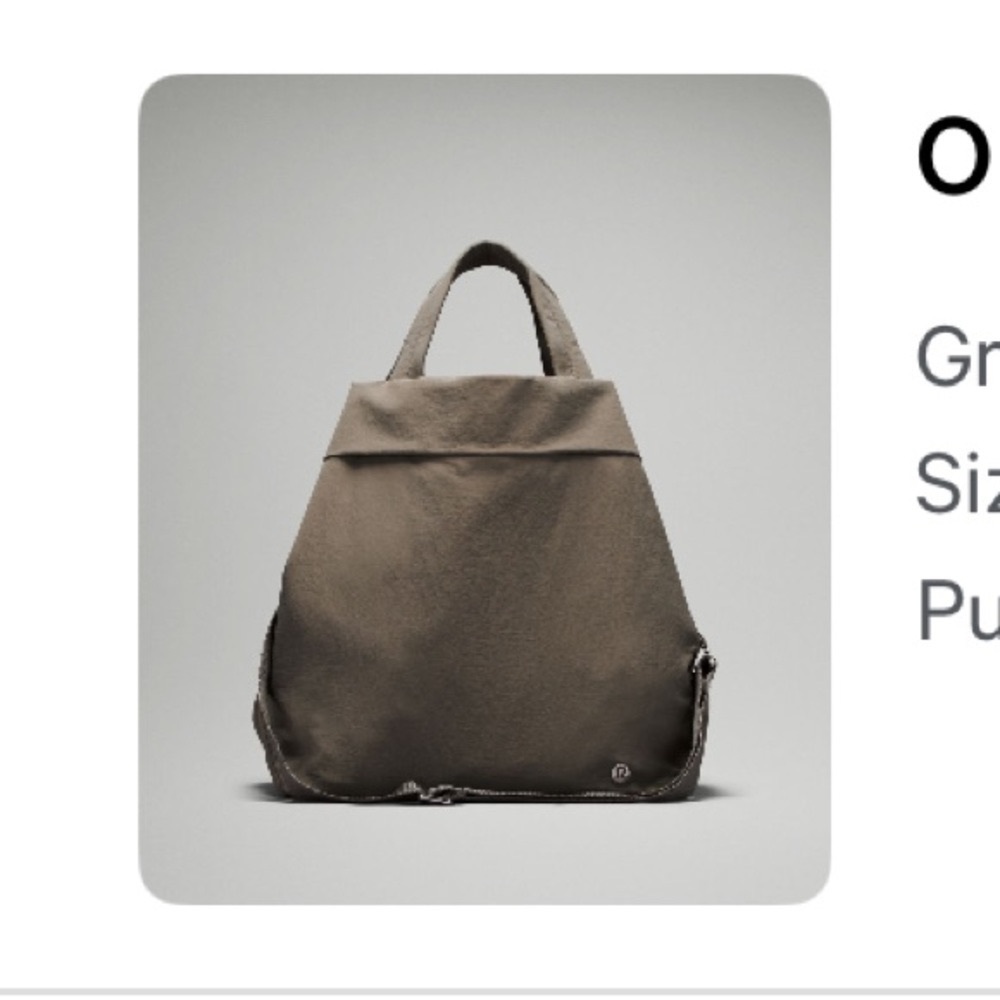 Lululemon On My Level Bag 2.0 19L